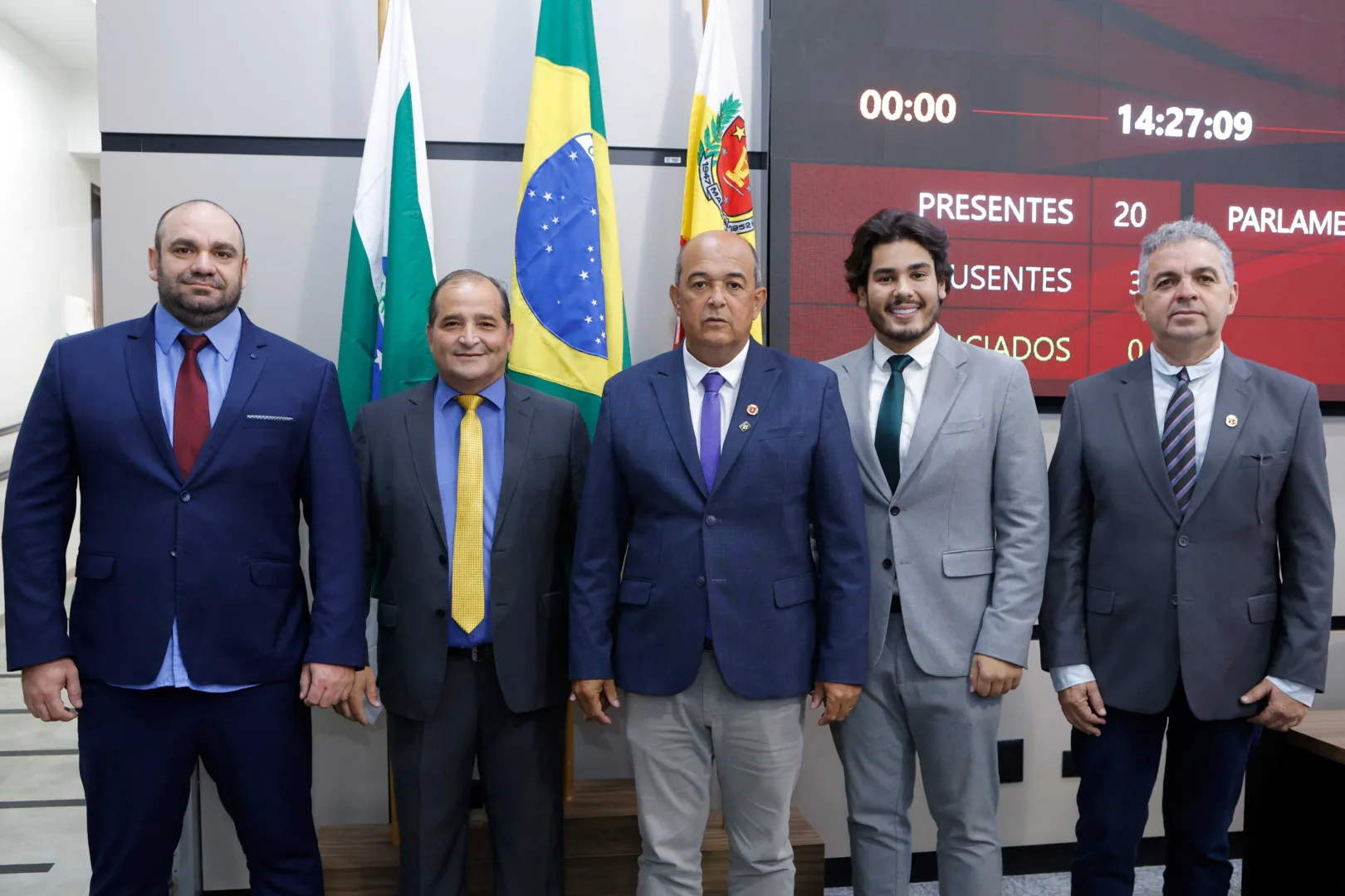 Comissão de Constituição e Justiça (CCJ): Odair Fogueteiro (pres.), Luiz Neto (vice-pres.), William Gentil, Ângelo Salgueiro e Bravin Júnior como membros