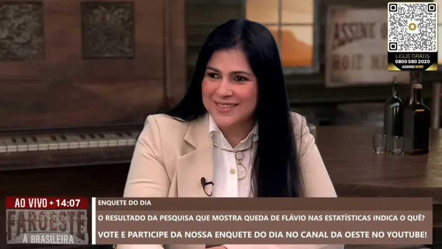 Dra. Giselli Bianchini participa como comentarista no programa Faroeste à Brasileira da Revista Oeste