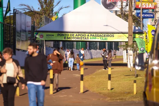 Plano de mobilidade implantado pelo município favoreceu fluidez e segurança no trânsito durante a Expoingá 2026