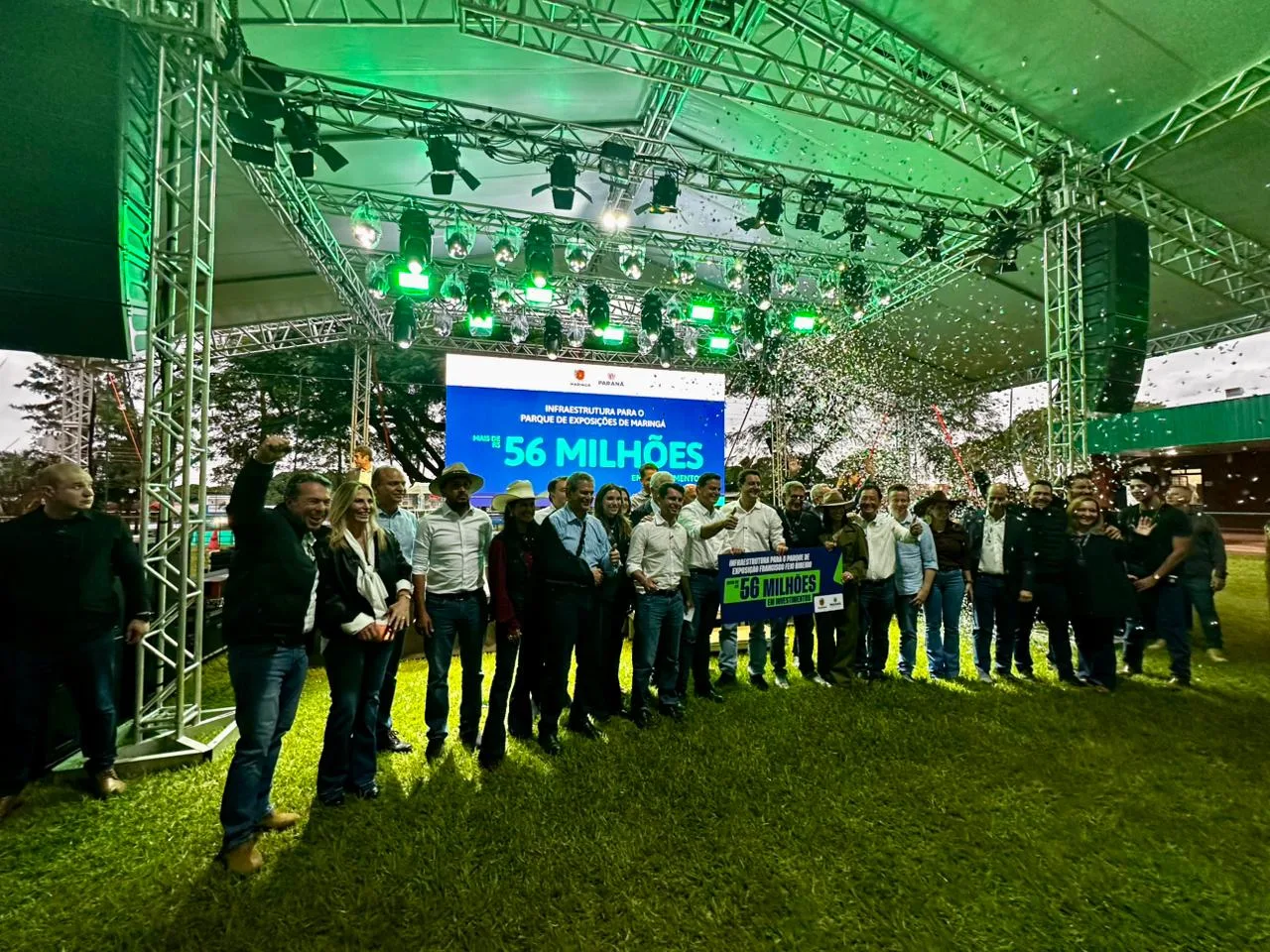 Novos investimentos estaduais serão destinados para o município Maringá recebe R$ 53,7 milhões do Governo do Estado para modernização do Parque de Exposições