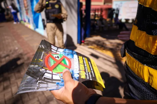 Prefeitura realiza campanha contra vandalismo nos ônibus do transporte coletivo