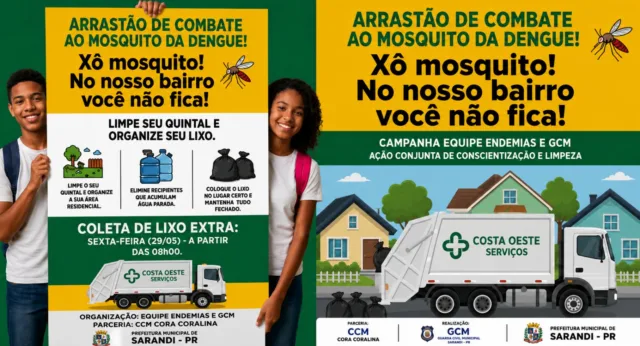 Ações de controle do mosquito Aedes aegypti em Sarandi
