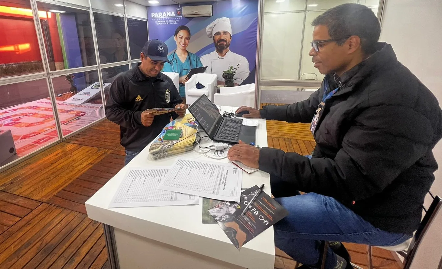 Estande do Governo do Estado na Expoingá 2026