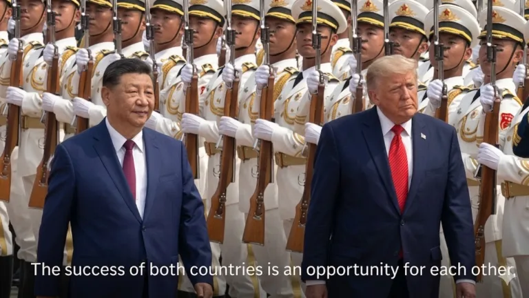 Encontro entre Trump e Xi Jinping em Pequim destaca tensões sobre Taiwan e Irã