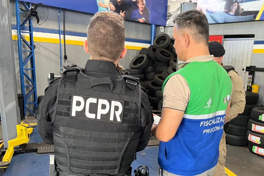 rede de comércio de pneus