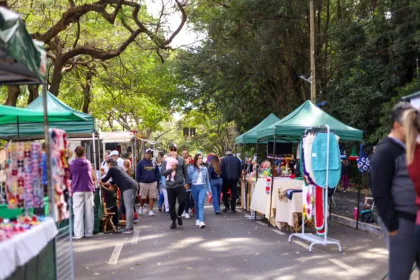 Feira Maringá Criativa no Parque do Ingá
