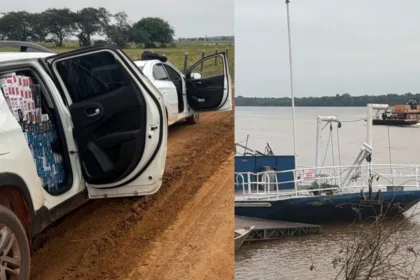 PMPR apreende veículos e cigarros e prende homem na divisa entre Paraná e Mato Grosso do Sul