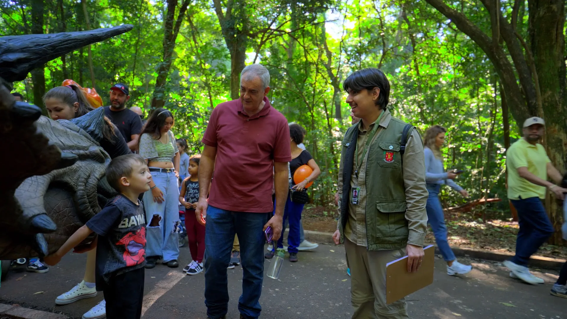 Público recorde: mais de 6 mil pessoas lotam o Parque do Ingá na abertura da exposição Jurássico Condor, confira novas imagens 28 Público recorde: mais de 6 mil pessoas lotam o Parque do Ingá na abertura da exposição Jurássico Condor, confira novas imagens