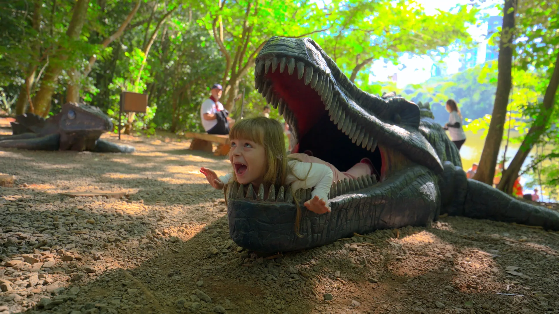 Público recorde: mais de 6 mil pessoas lotam o Parque do Ingá na abertura da exposição Jurássico Condor, confira novas imagens 14 Público recorde: mais de 6 mil pessoas lotam o Parque do Ingá na abertura da exposição Jurássico Condor, confira novas imagens