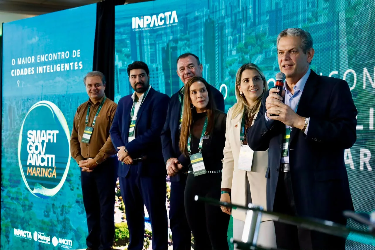 Prefeito Silvio Barros destaca inovação pública na abertura do Smart Gov Anciti 2026 em Maringá