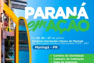 Paraná em ação oferece serviços gratuitos em Maringá