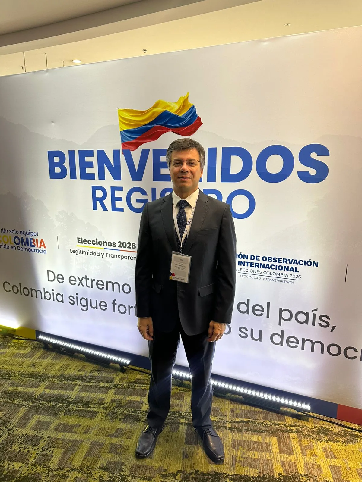 Ex-juiz do TRE-PR, Thiago Paiva dos Santos integra missão internacional de observação eleitoral na Colômbia