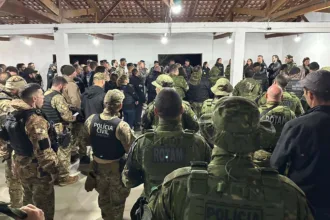 Polícia deflagra megaoperação contra caça ilegal e comércio de armas em três estados