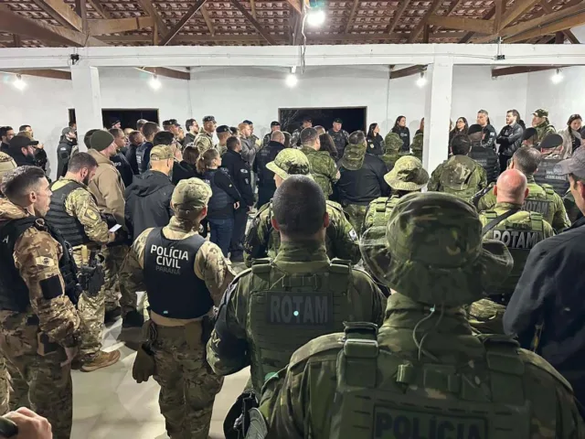 Polícia deflagra megaoperação contra caça ilegal e comércio de armas em três estados