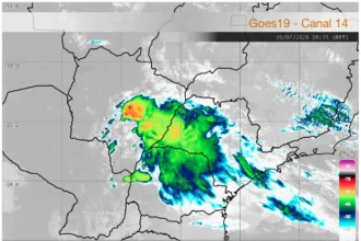 Previsão do tempo para o Paraná