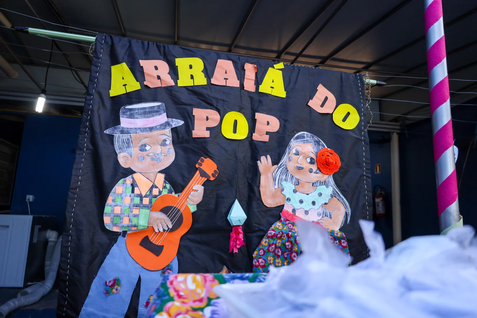 Festa julina do Centro POP reforça acolhimento e promove integração de pessoas em situação de rua