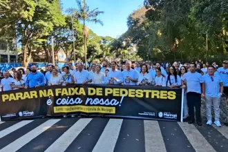 Prefeitura de Maringá lança campanha "É coisa nossa" por um trânsito mais seguro