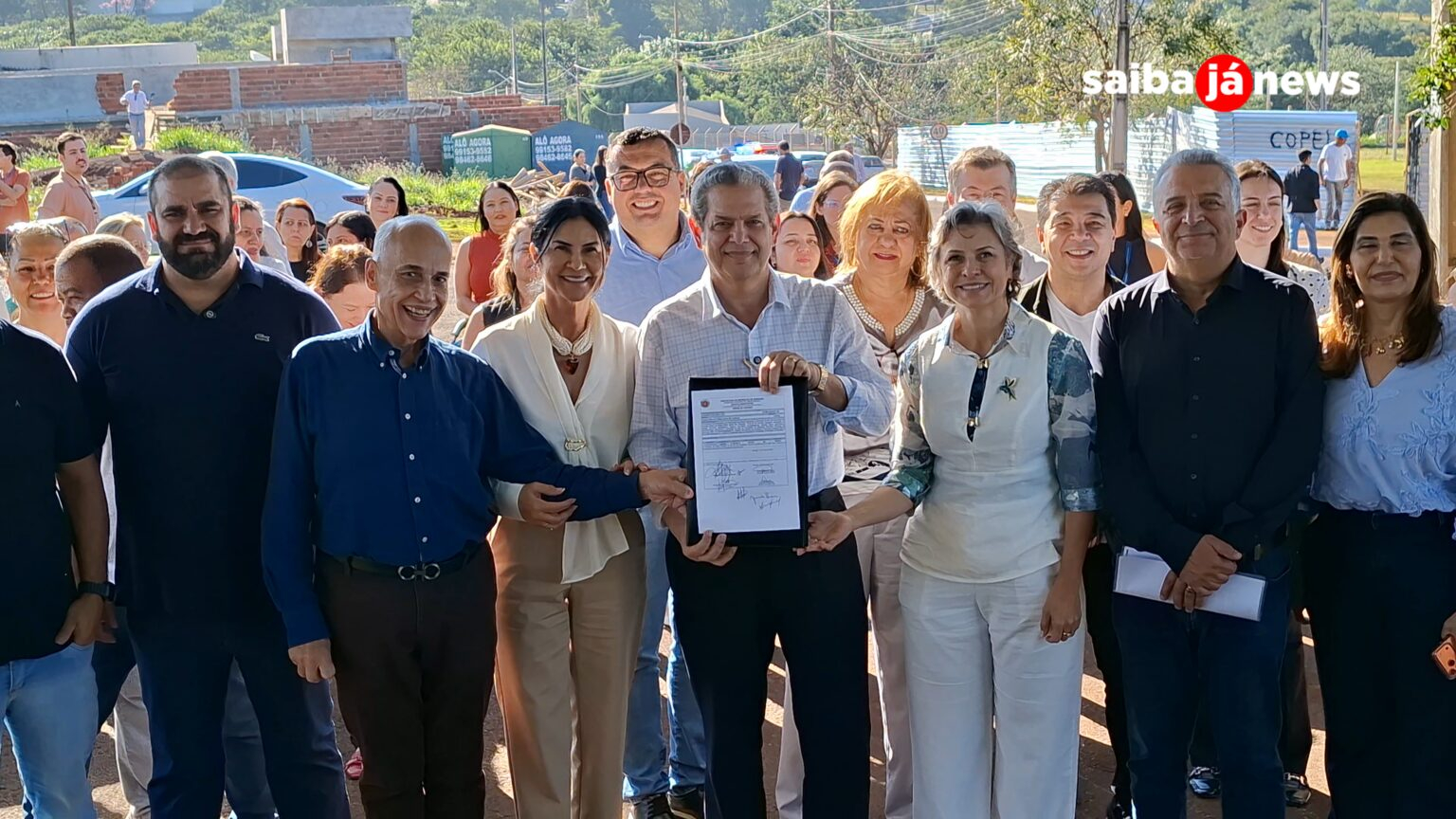 Prefeito Silvio Barros assina ordem de serviço para construção da UBS São Clemente