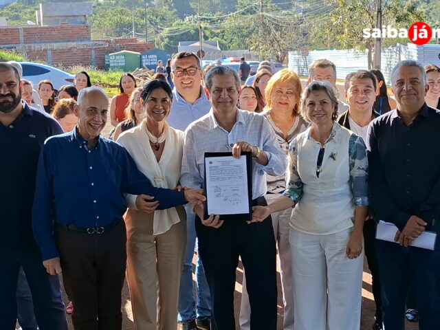Prefeito Silvio Barros assina ordem de serviço para construção da UBS São Clemente