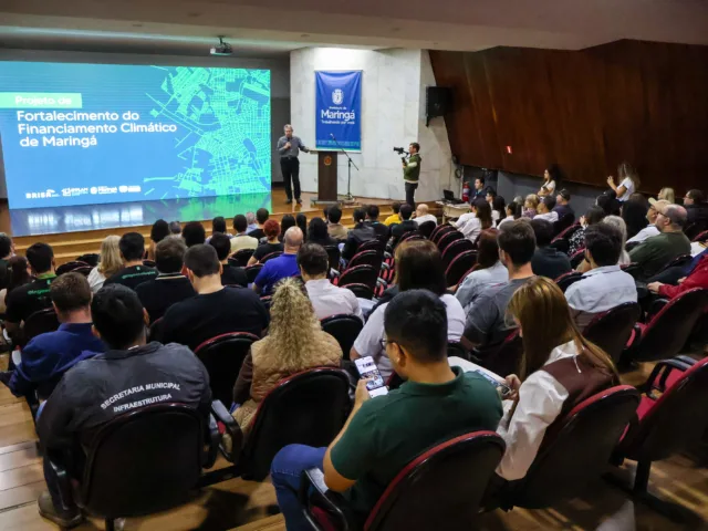 Maringá inicia diagnóstico para ampliar acesso a financiamentos climáticos