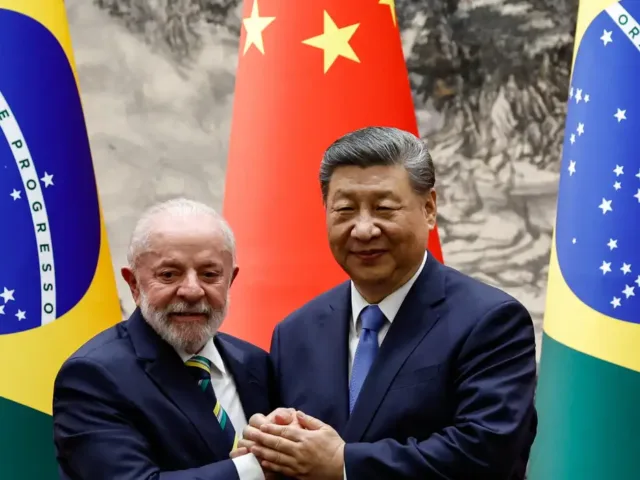 Lula e Xi Jinpping