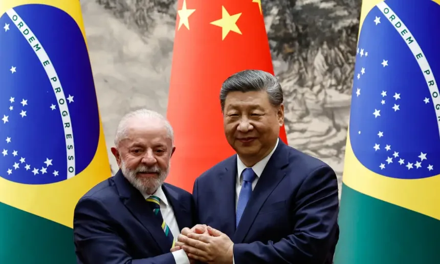 Lula e Xi Jinpping
