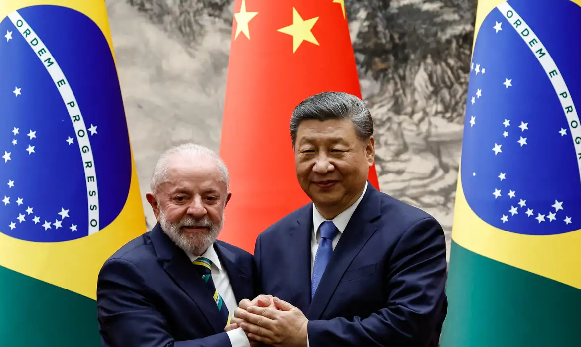 Lula e Xi Jinpping