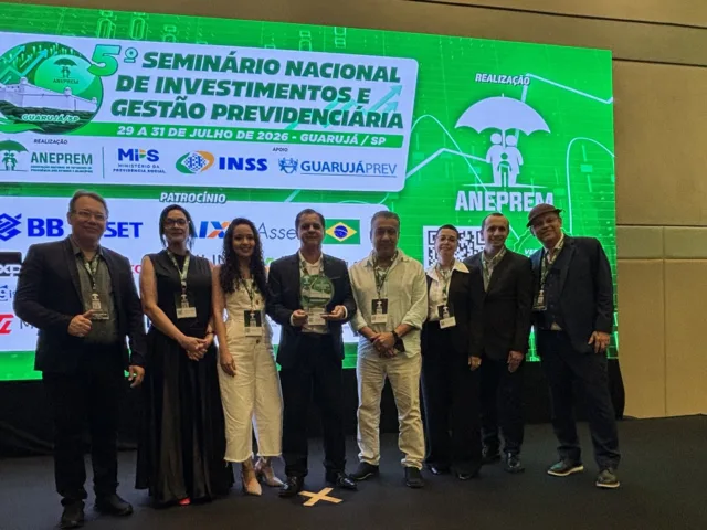 Maringá Previdência conquista o 1º lugar nacional no Prêmio de Investimentos da Aneprem