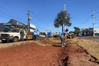 Prefeitura executa nova intervenção de drenagem na Avenida Morangueira para reforçar sistema de escoamento de águas pluviais