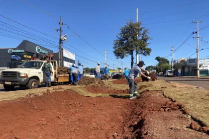 Prefeitura executa nova intervenção de drenagem na Avenida Morangueira para reforçar sistema de escoamento de águas pluviais