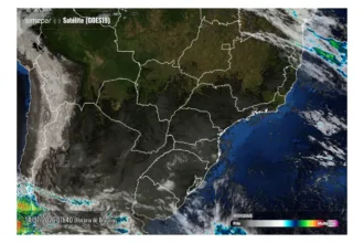 Radar Simepar, previsão do tempo no Paraná
