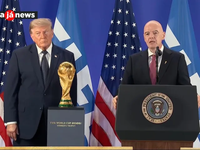 Trump vai entregar taça da Copa do Mundo