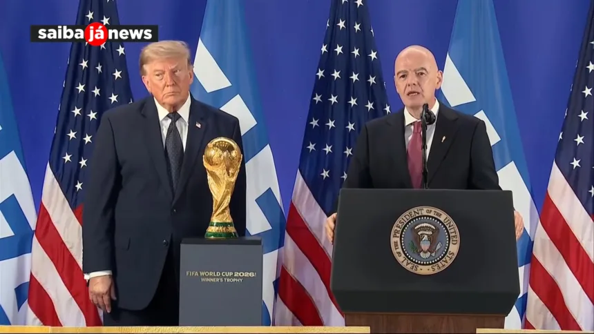 Trump vai entregar taça da Copa do Mundo