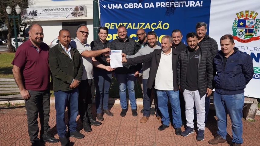 Prefeitura de Sarandi autoriza o início da revitalização da Praça do Jardim Panorama