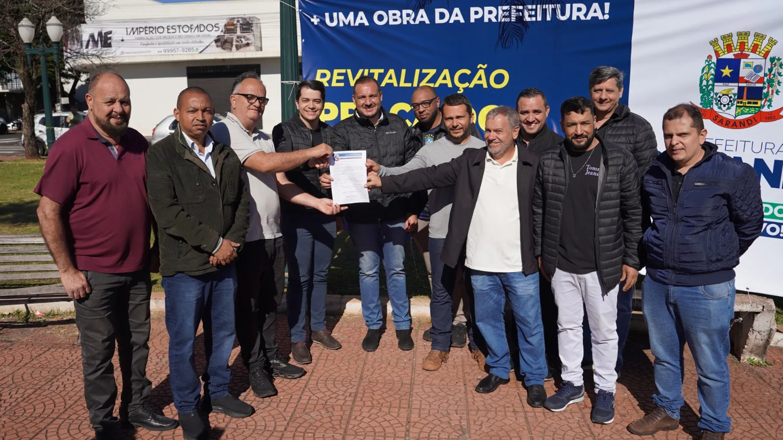 Prefeitura de Sarandi autoriza o início da revitalização da Praça do Jardim Panorama