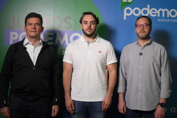 Podemos declara apoio ao projeto de Moro e amplia aliança com PL e Novo no Paraná