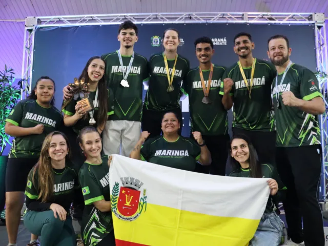 Maringá conquista o segundo lugar geral no 6º Paraná Combate