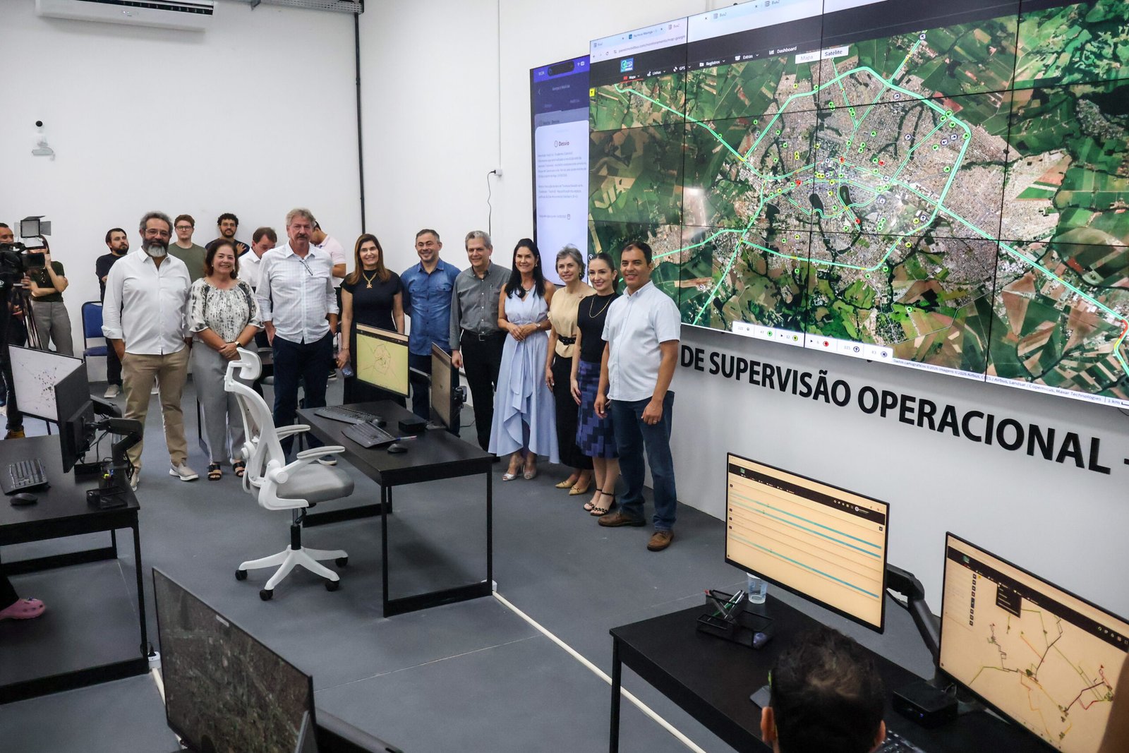 Prefeitura de Maringá inaugura Centro de Supervisão Operacional do Transporte Coletivo