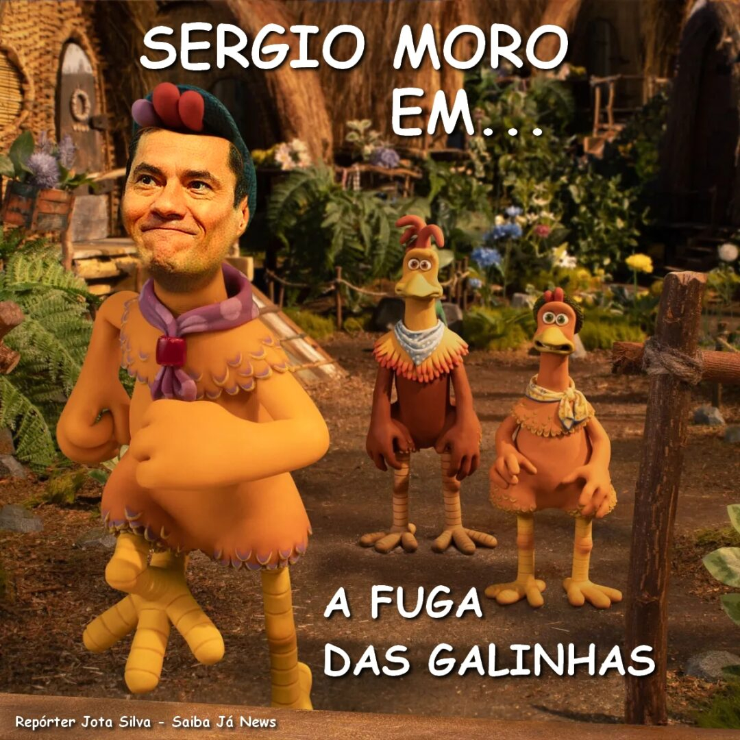 Meme - Sergio Moro em A Fuga das Galinhas