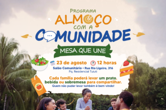Projeto Almoço com a Comunidade – Mesa que Une