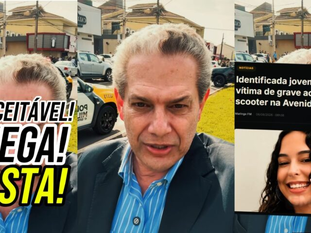 Silvio Barros anuncia ações no trânsito de Maringá após morte de jovem motociclista