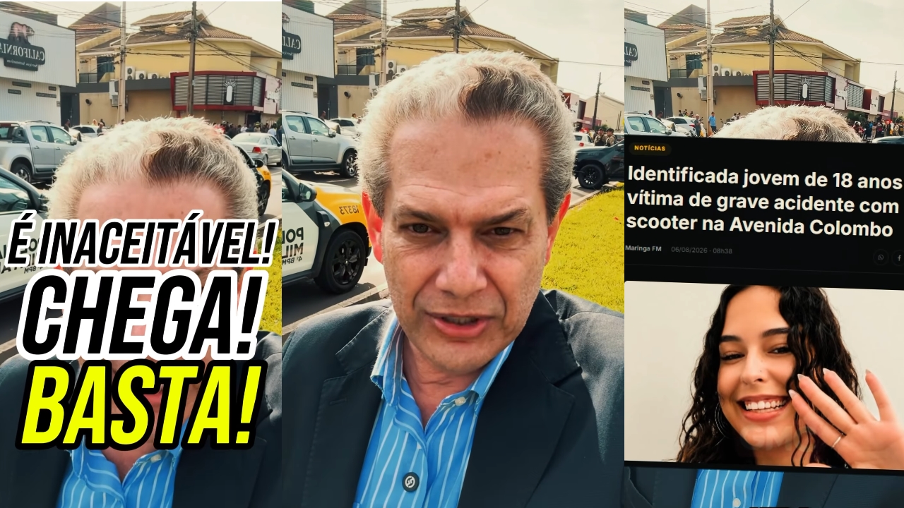Silvio Barros anuncia ações no trânsito de Maringá após morte de jovem motociclista