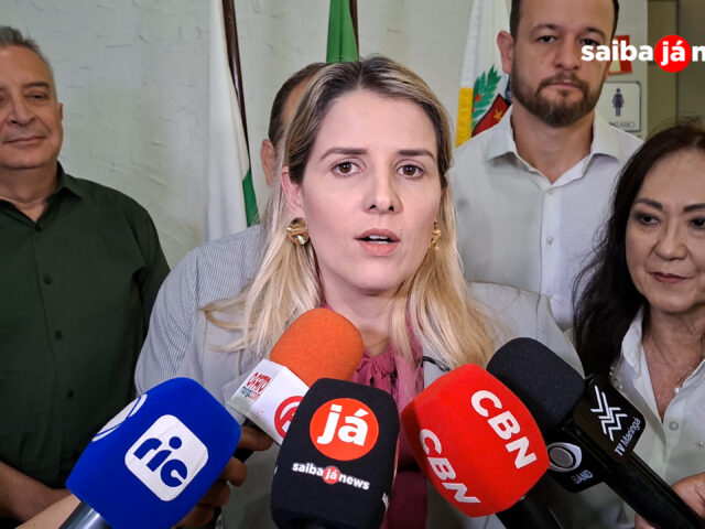 Prefeita em exercício Majô Capdeboscq