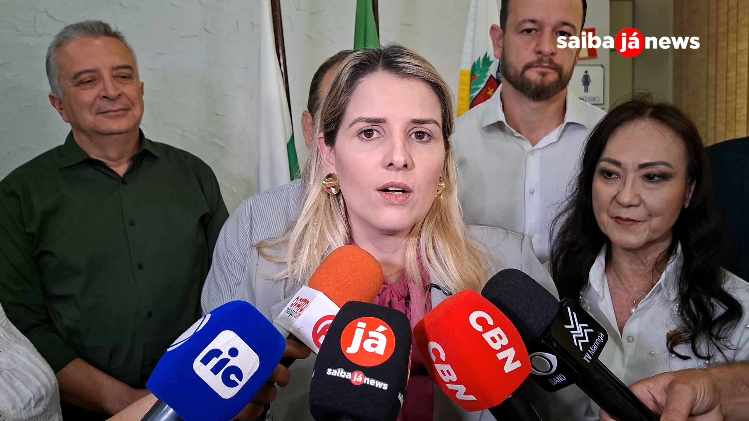Prefeita em exercício Majô Capdeboscq