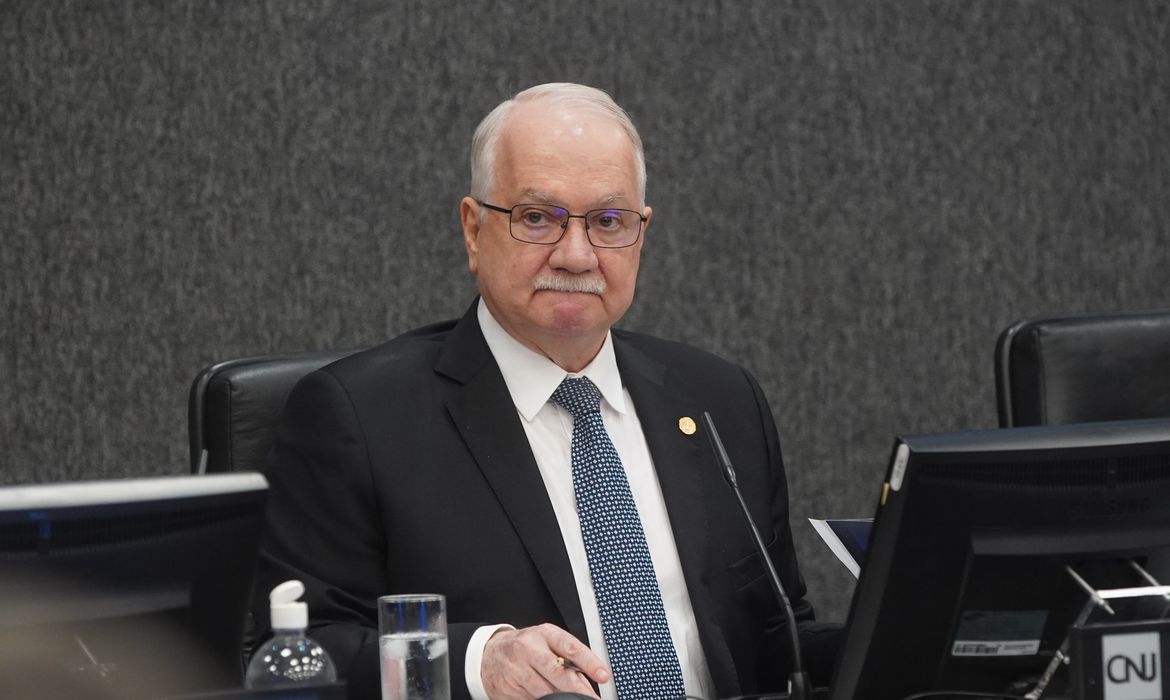 O presidente do Supremo Tribunal Federal (STF), Edson Fachin