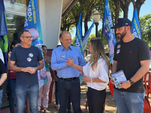 Agenda de campanha de Ricardo Barros na região: Floraí, Mandaguaçu, Cascavel e Maringá