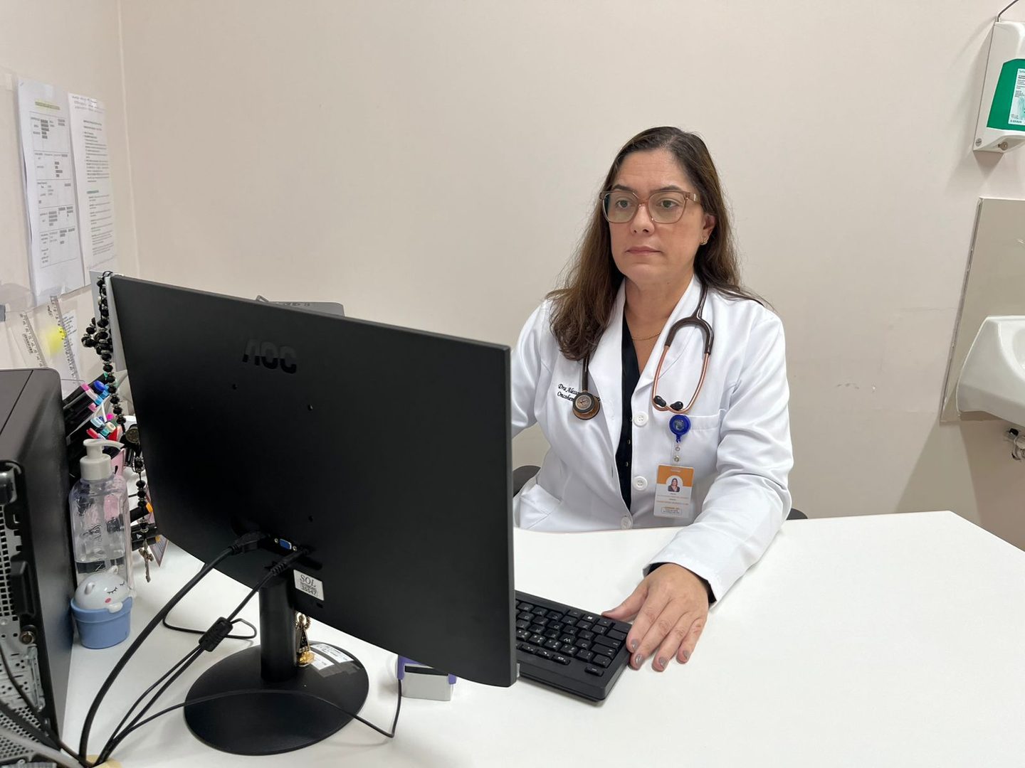 Oncologista e hematologista pediátrica Alessandra Borges