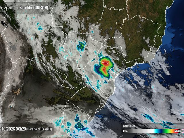 Chuvas isoladas e queda de temperatura marcam a quinta e a sexta-feira no Paraná