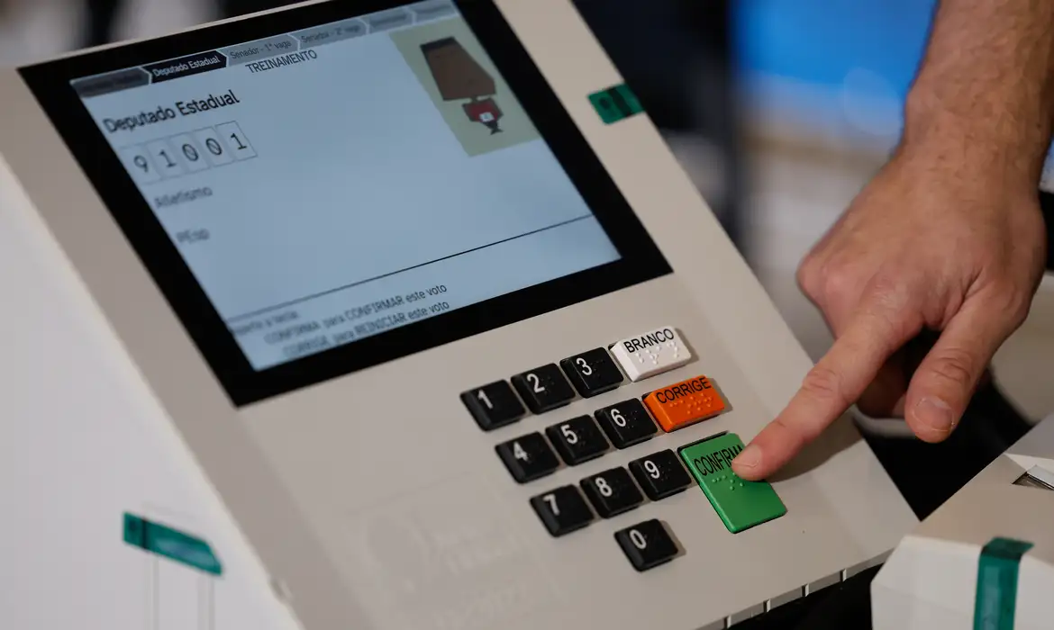 Eleições 2026: confira a ordem de votação na urna eletrônica