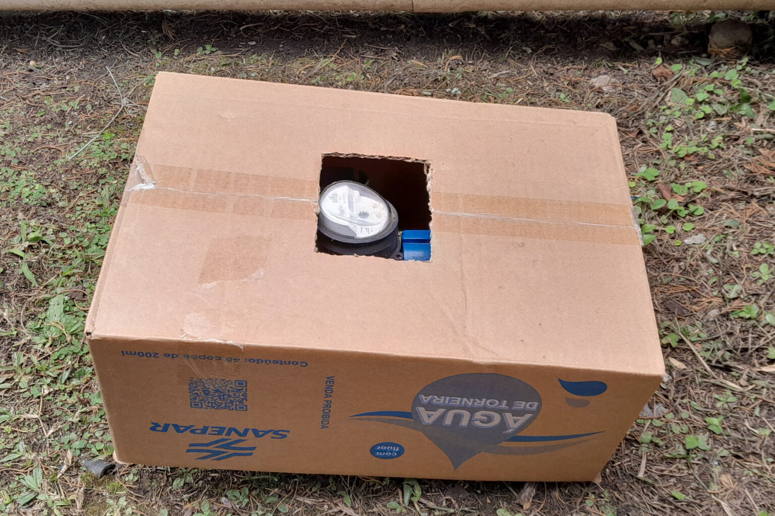 Sanepar alerta para necessidade de proteger o hidrômetro em dias de frio intenso